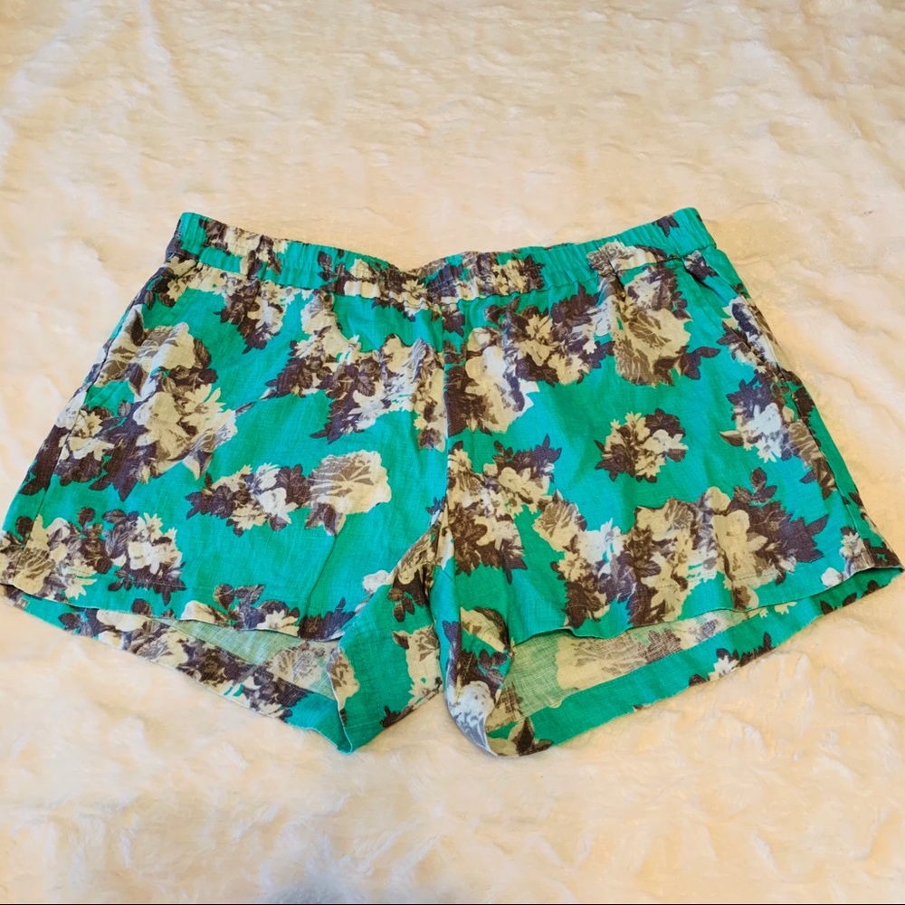 Kut From The Kloth 10 Jaspen Shorts Linen Mint